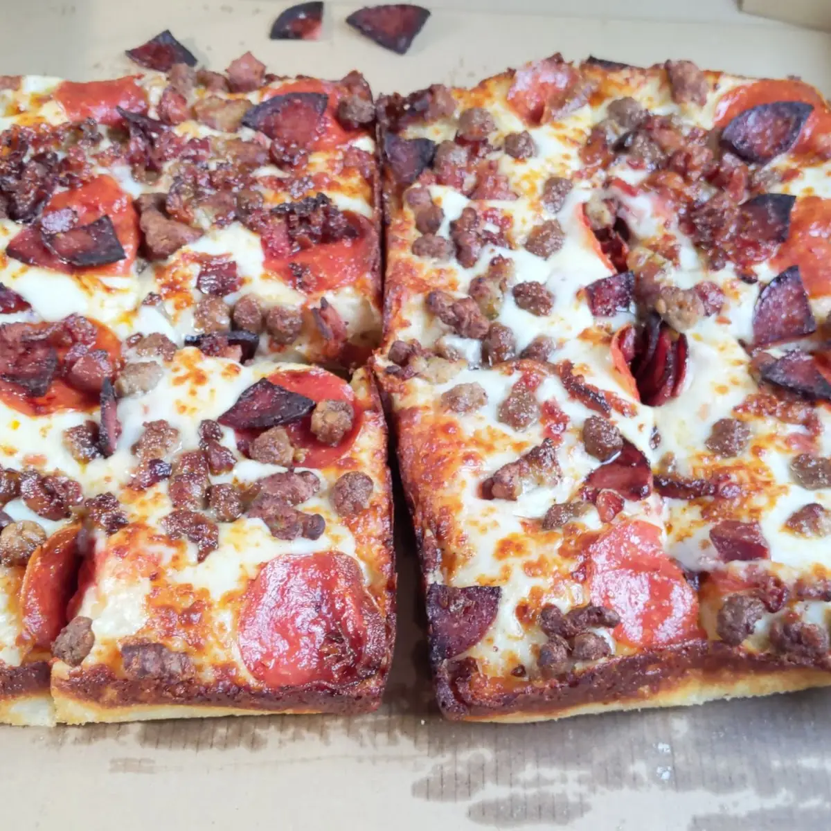 Meat Lovers Pizza Deep Dish