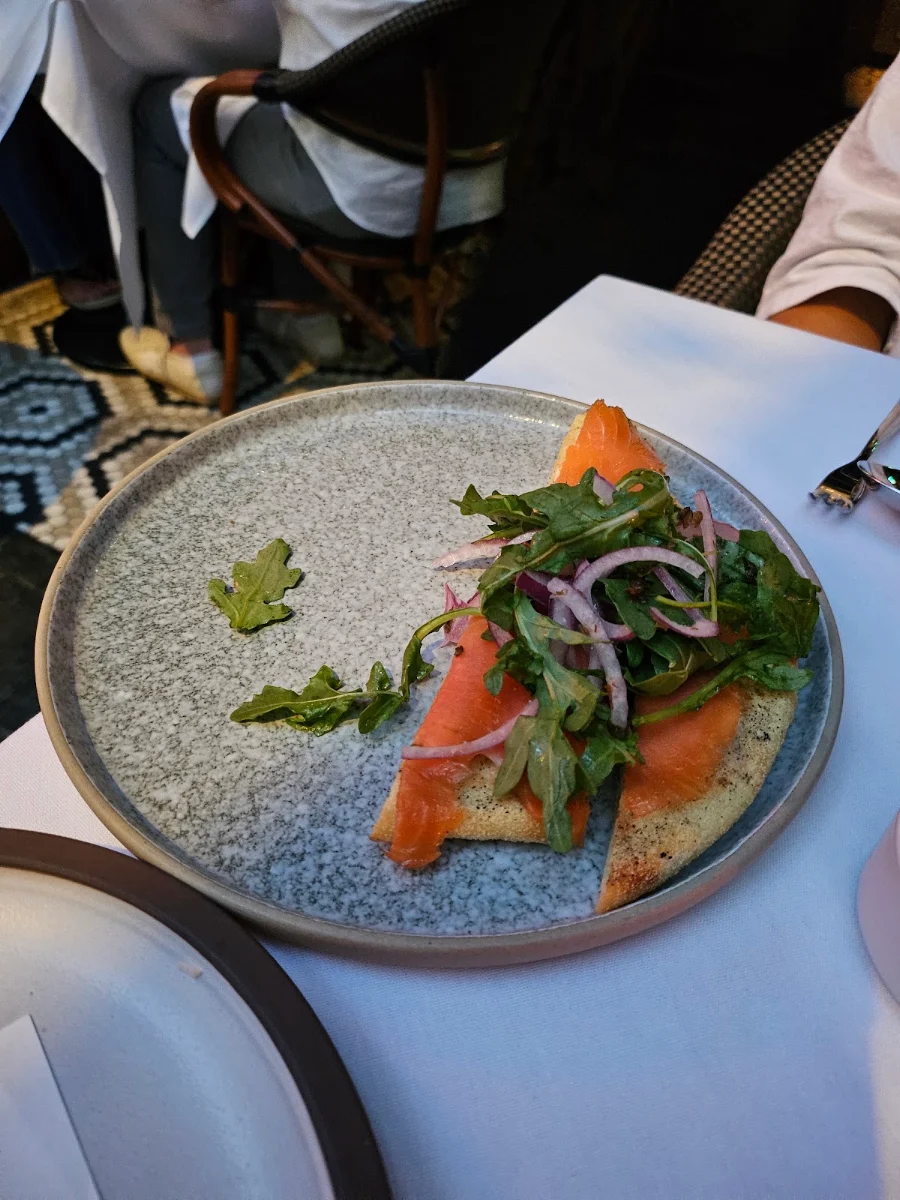 Smoked Salmon Flatbread