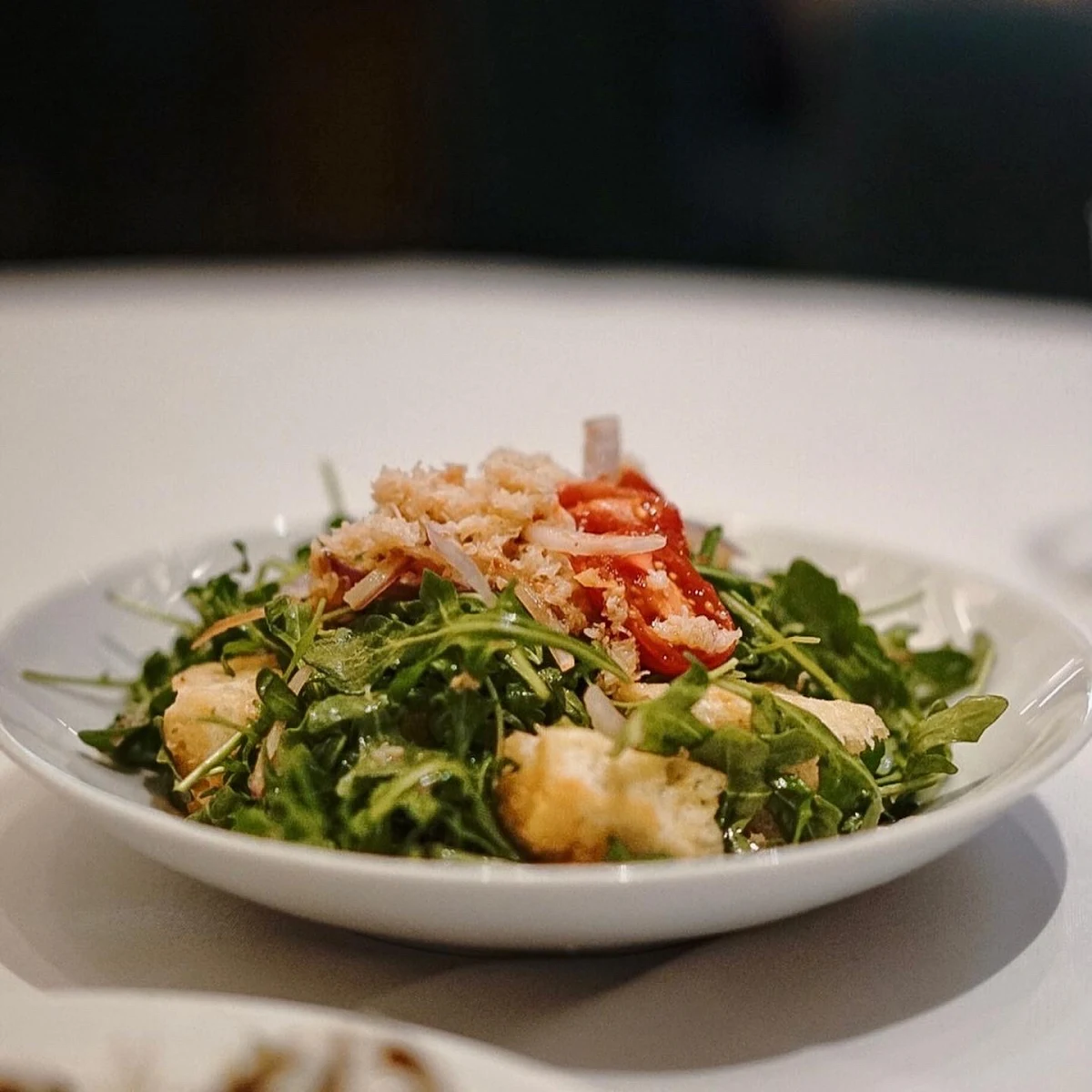 Tableside Spinach Salad