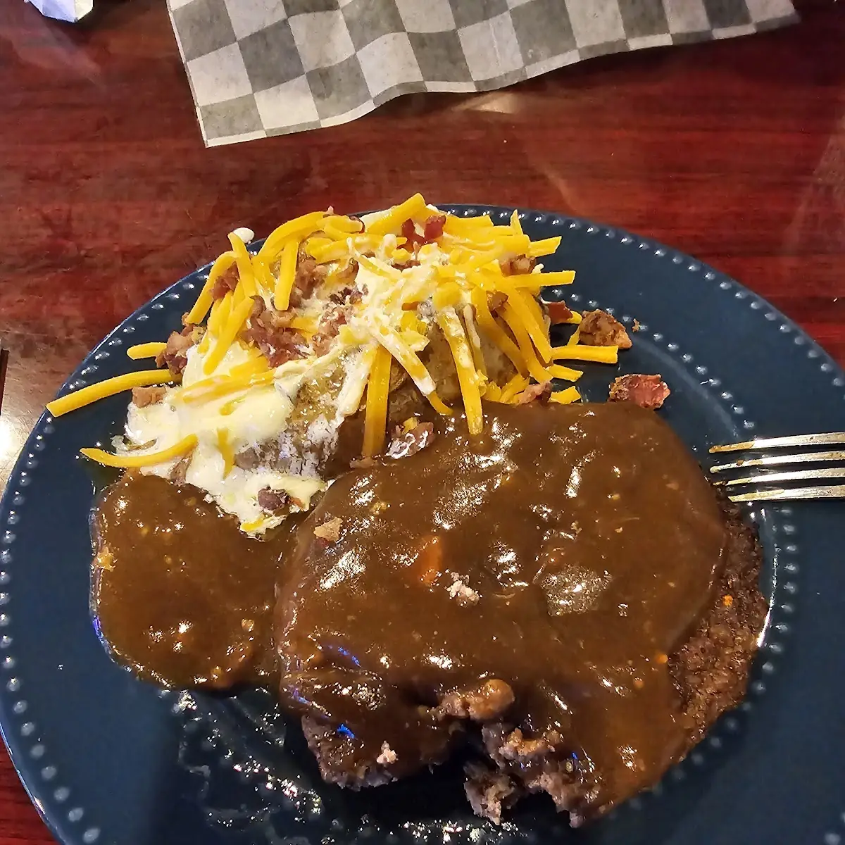 Hamburger Steak Dinner