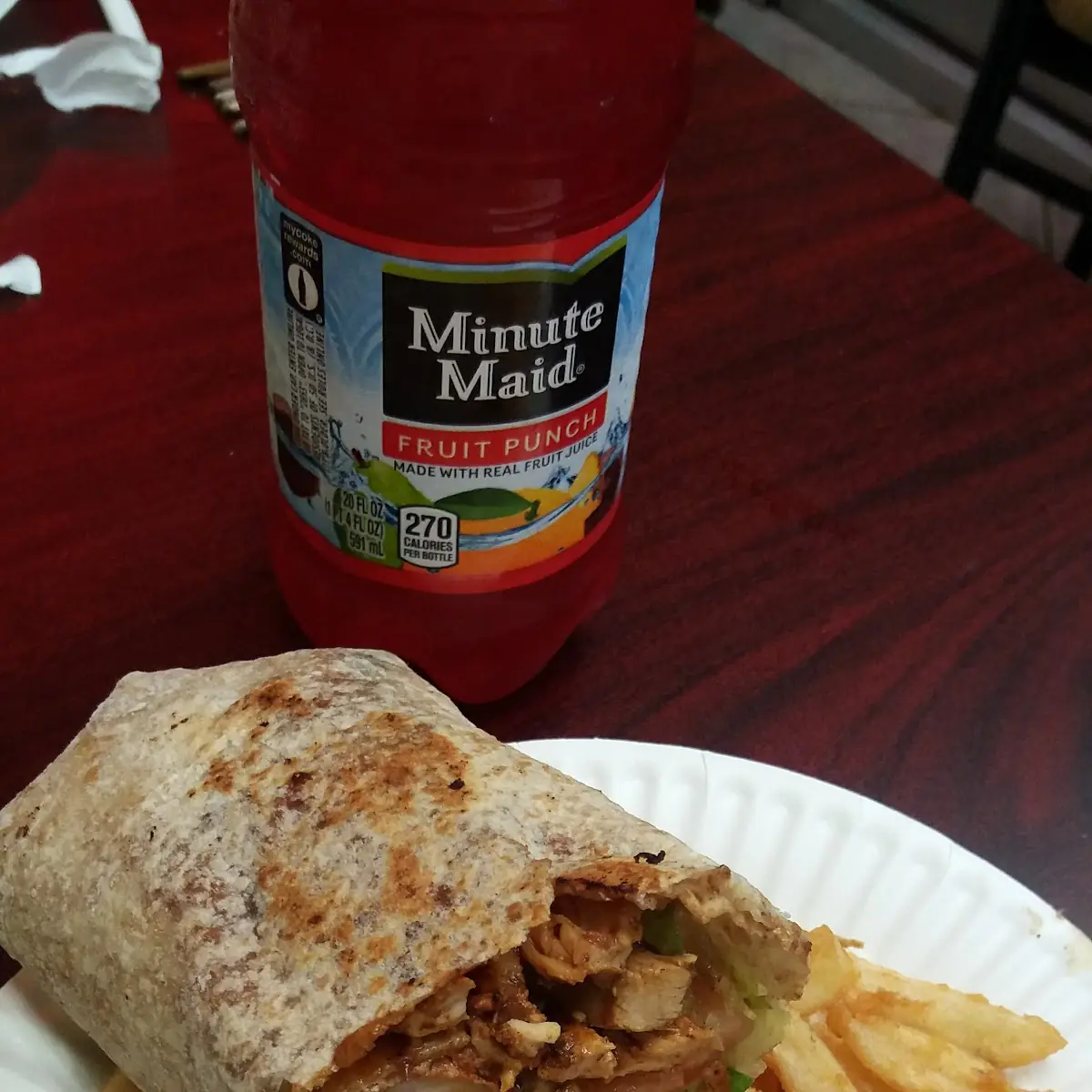 Burrito Mexicano de Pollo