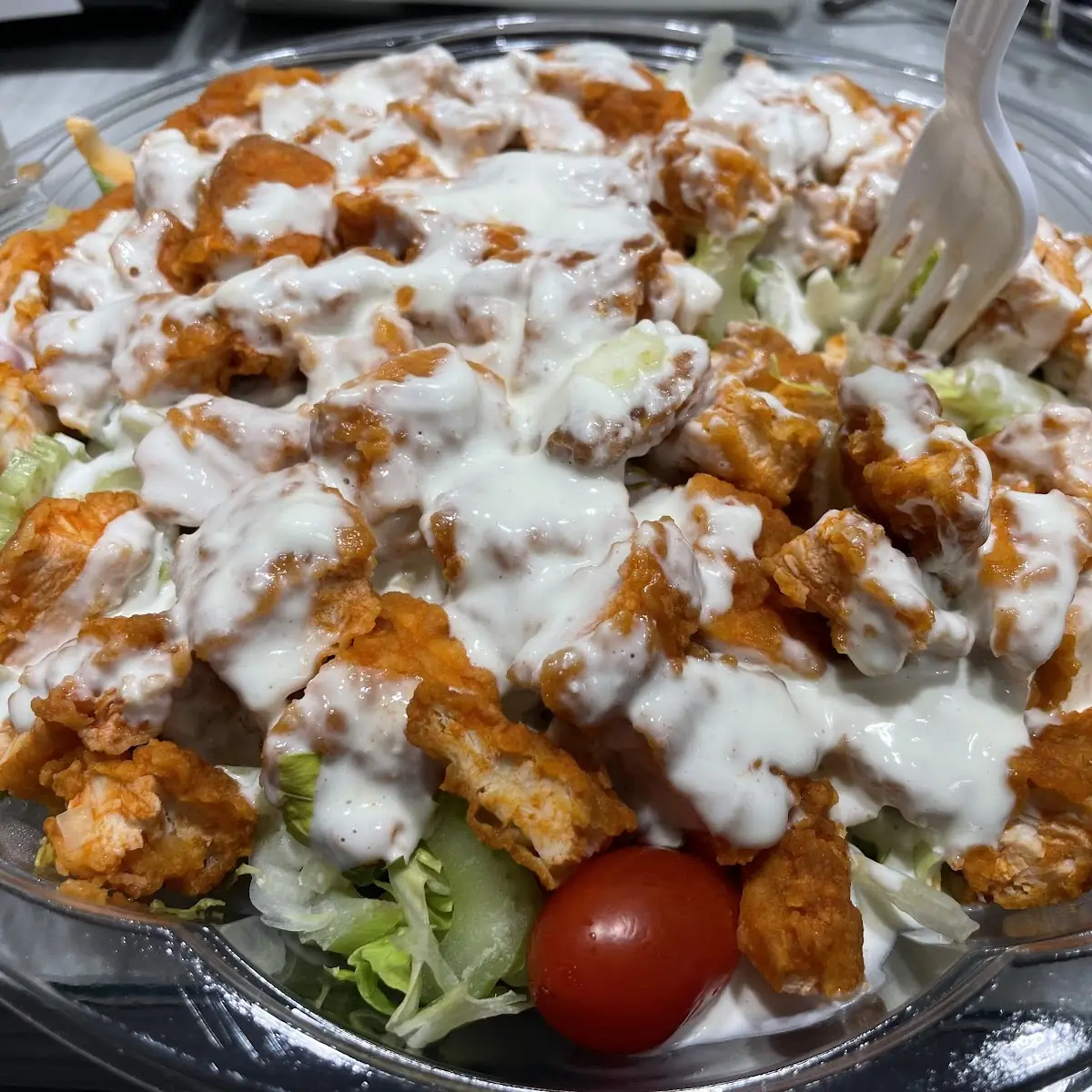 Spicy Buffalo Salad