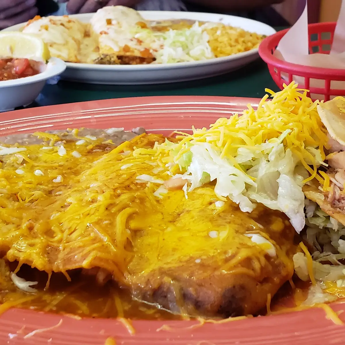 Chicken Burrito with Rice and Beans