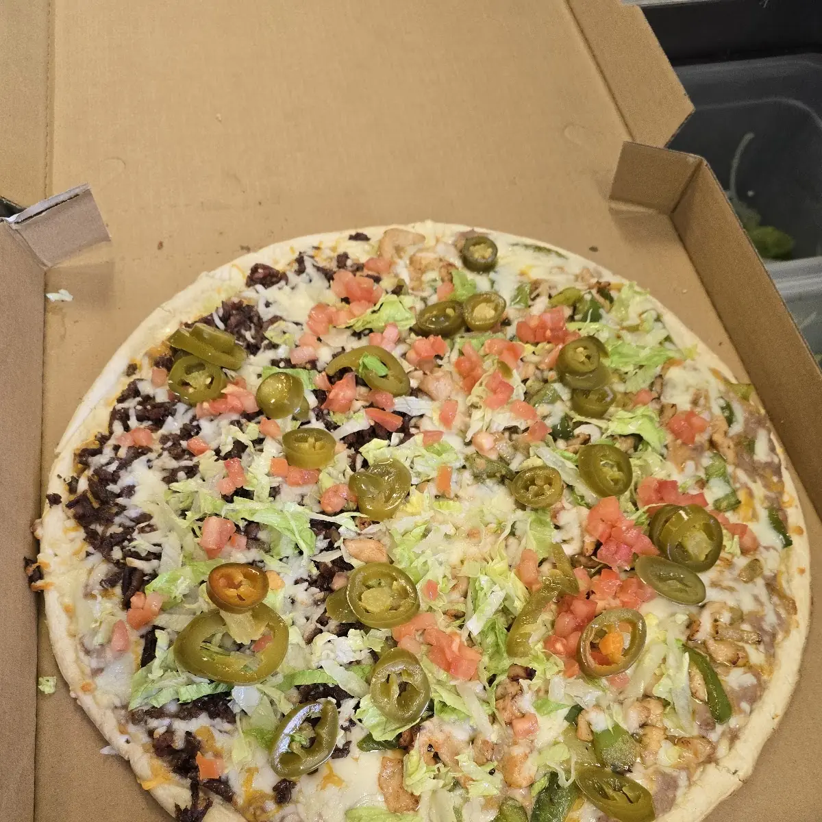 Taco Pizza