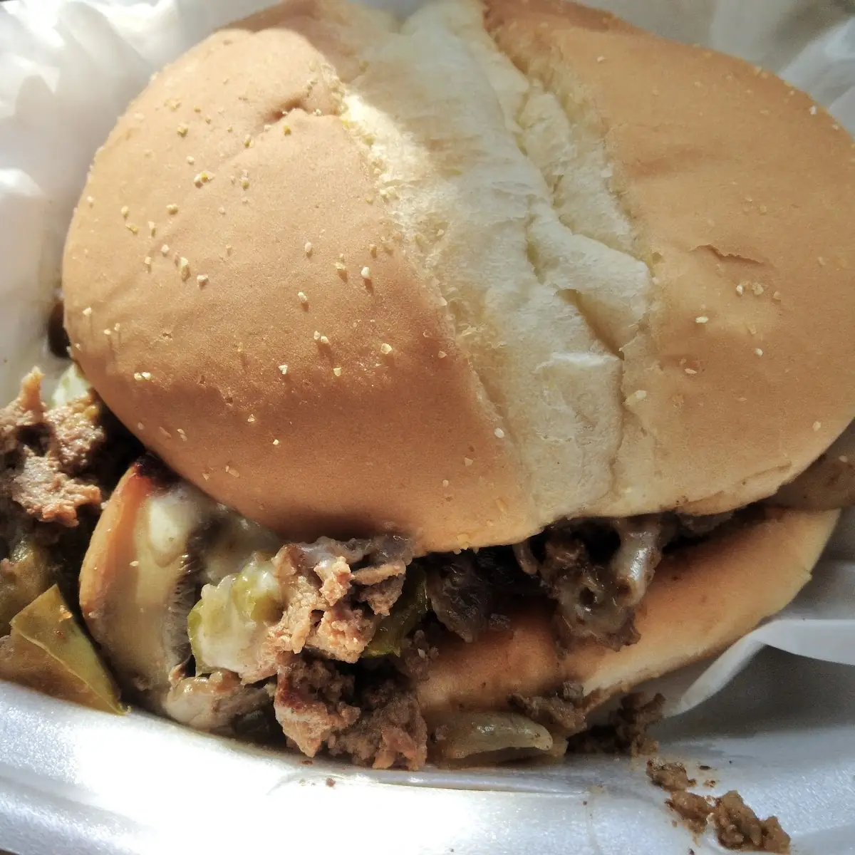 Philly Cheese Steak Sandwich