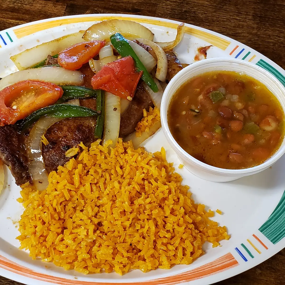 Rib Eye Steak Ala Mexicana