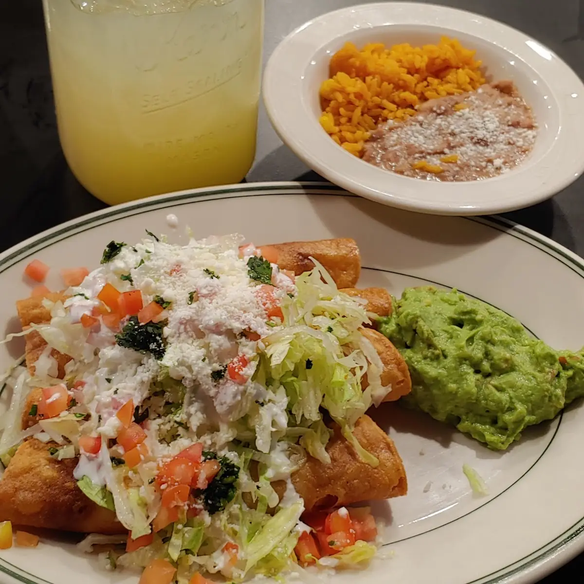 Chicken Rolled Tacos