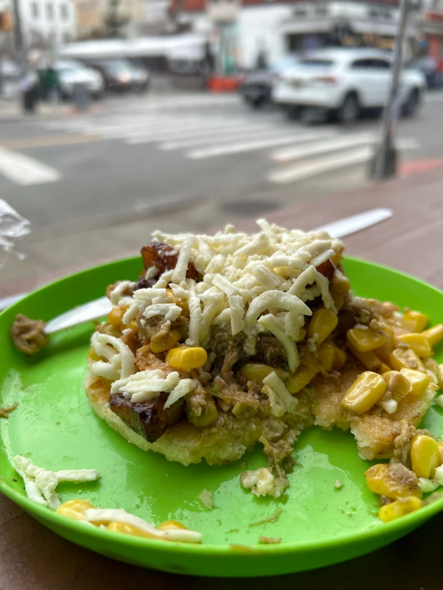 Chicken Arepa