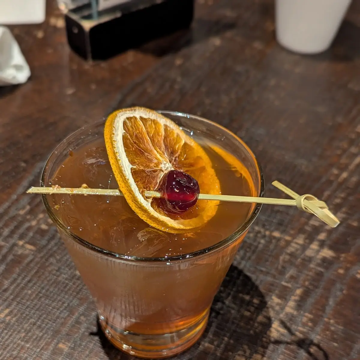 Smoked Old Fashioned
