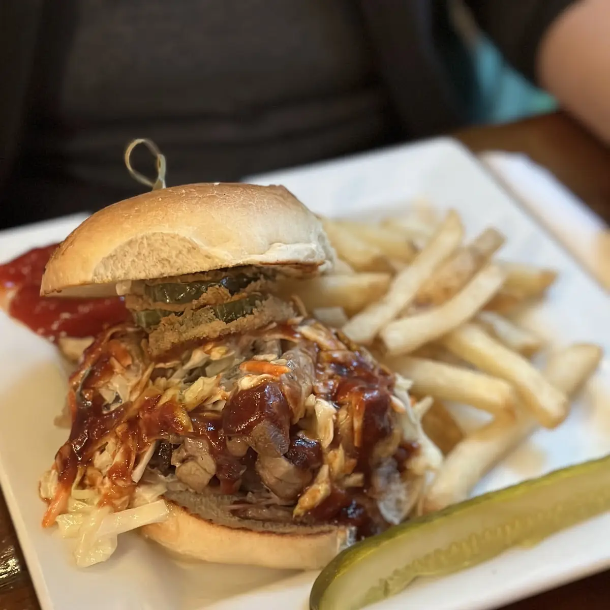 Pulled Pork BBQ Sandwich