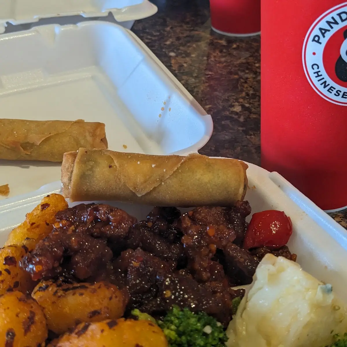 Rice with Mongolian Beef