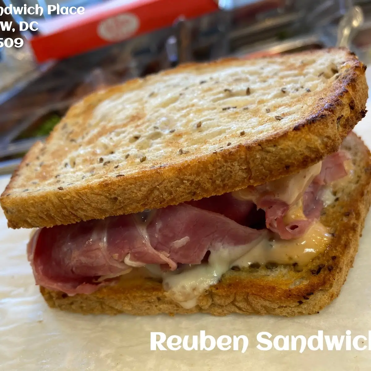 Reuben Melt Sandwich