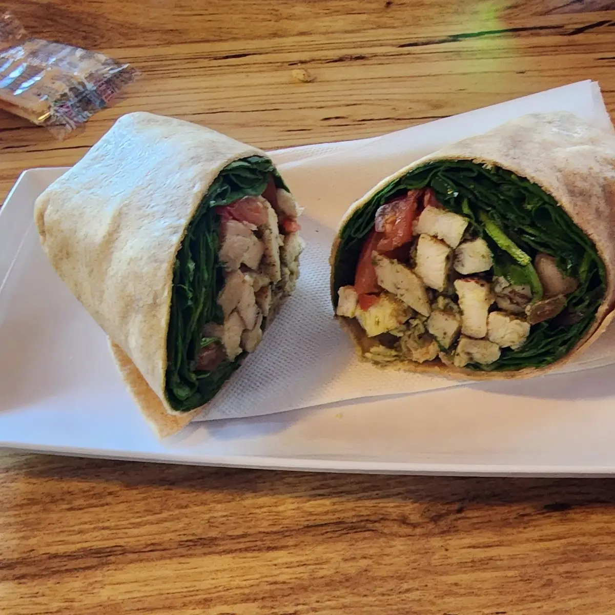 Chicken Pesto Wrap