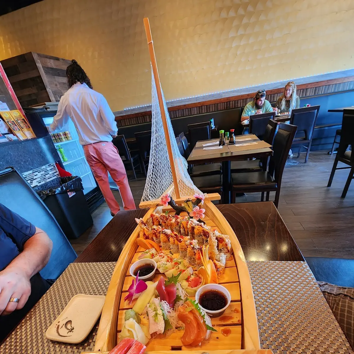 Boatload of Sushi Sashimi Combo