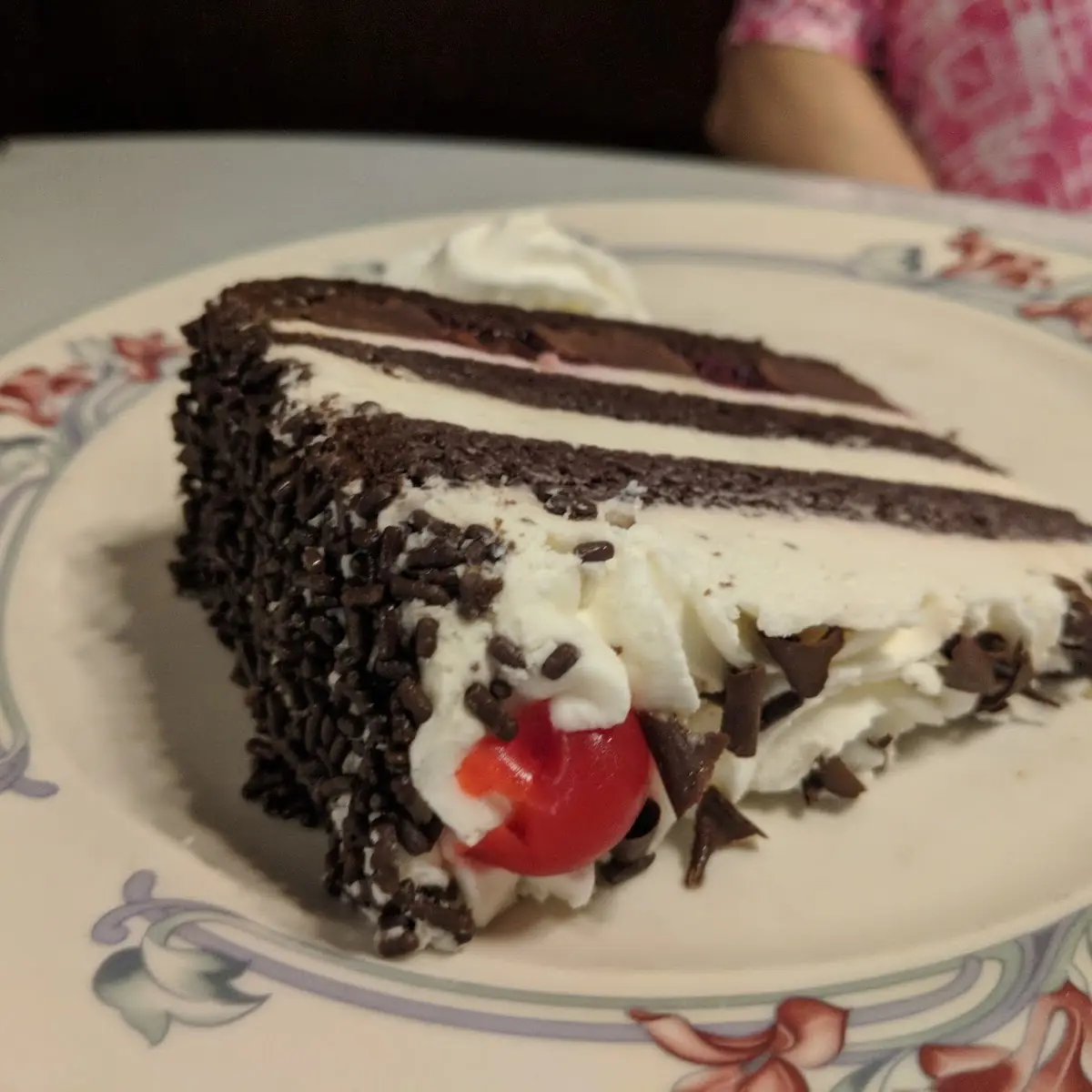 Black Forest Cake with Cherries