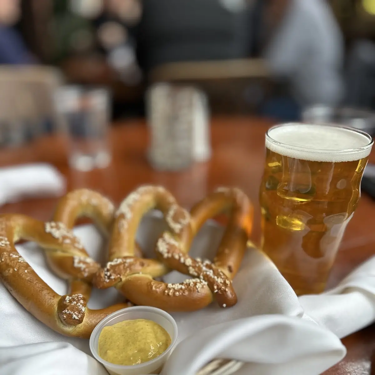 Warm Soft Pretzel