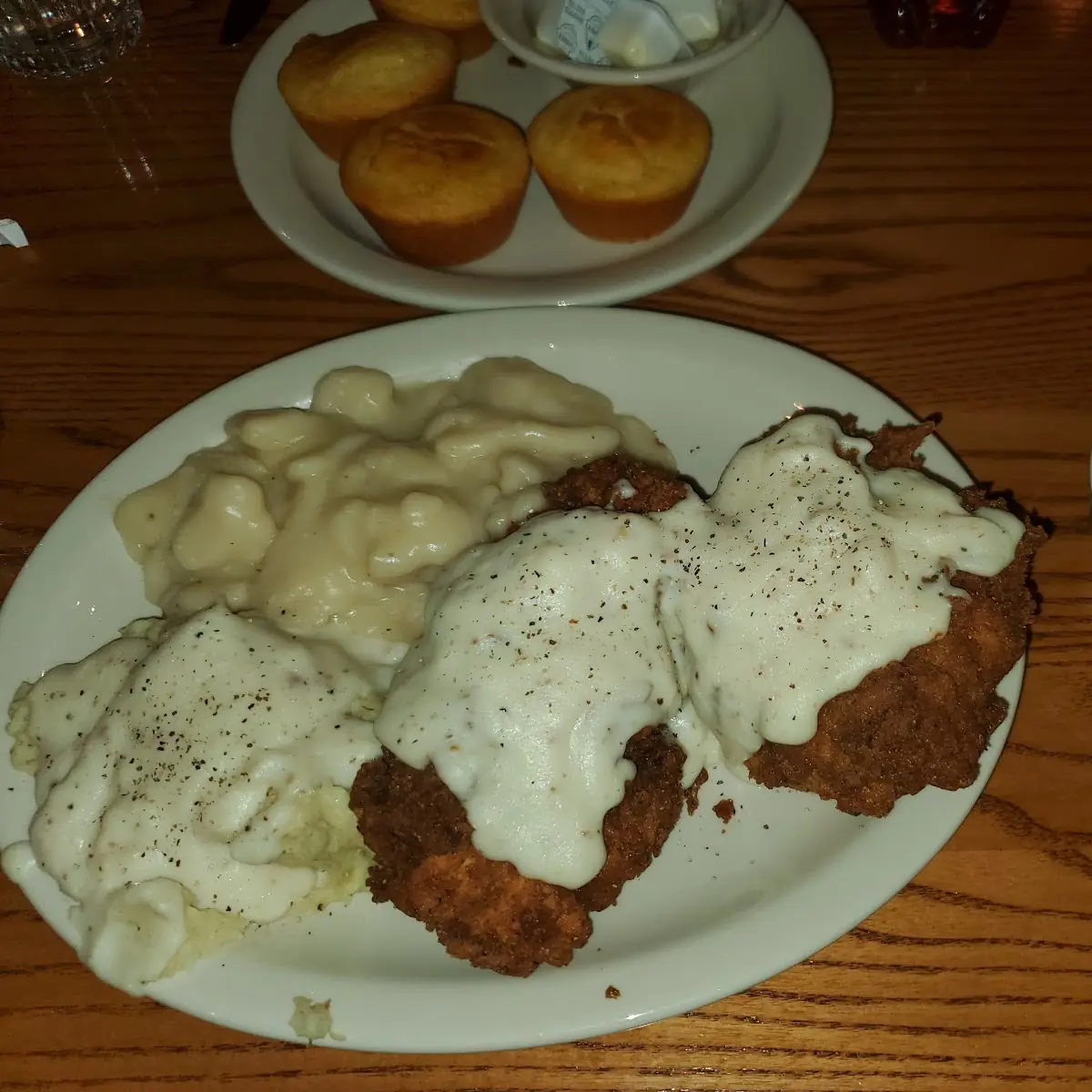 Chicken Fried Chicken Mashed Potatoes and Gravy