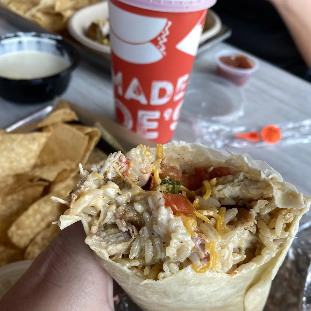 Chicken Burrito