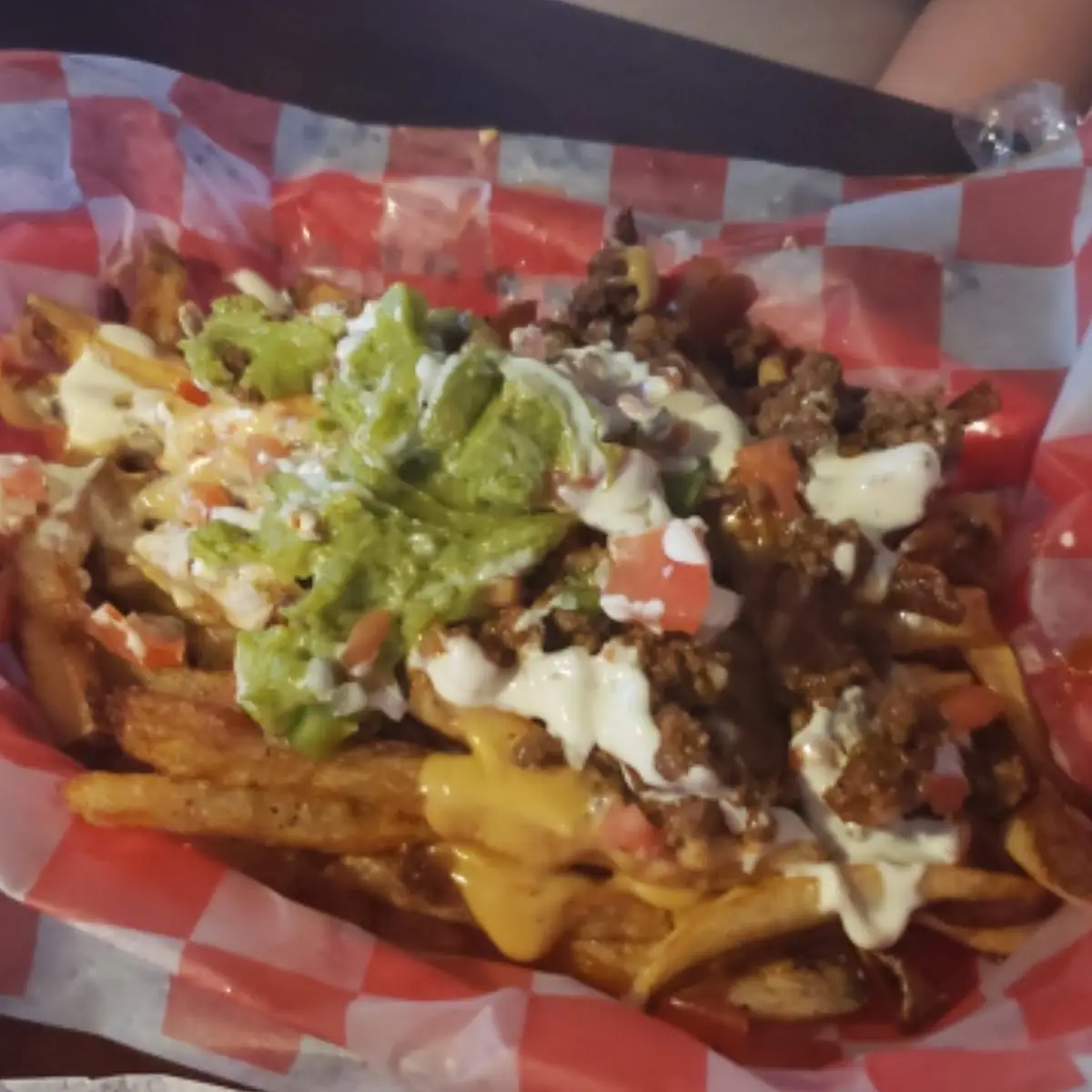 Loaded Fries with Ground Beef