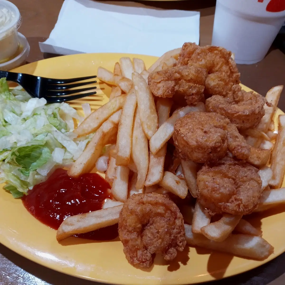 Fried Shrimp Plate