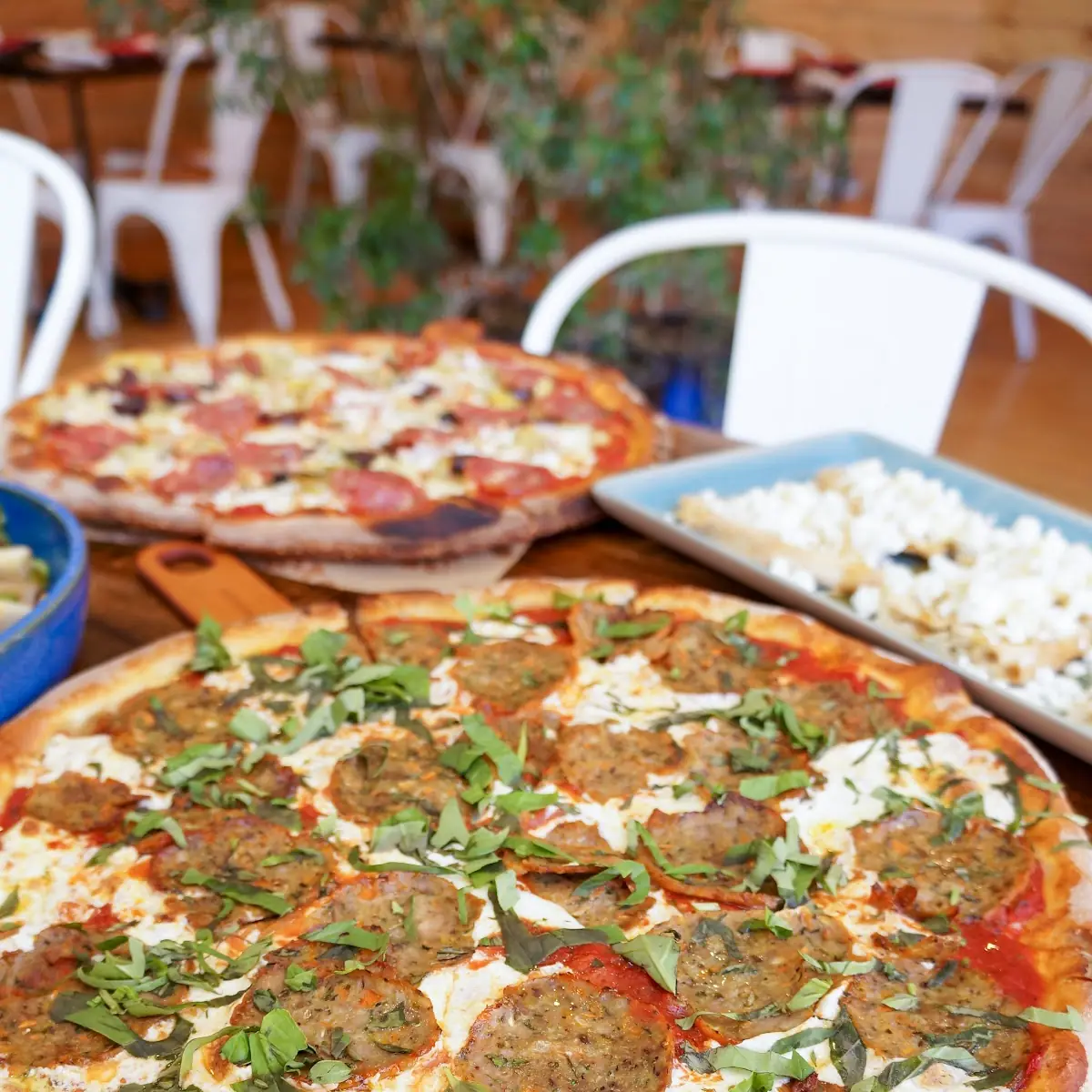 Margherita Pizza with Fresh Basil