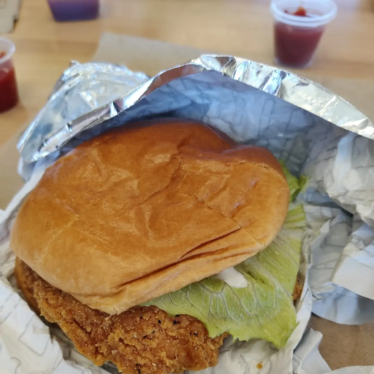 Leckerer Burger