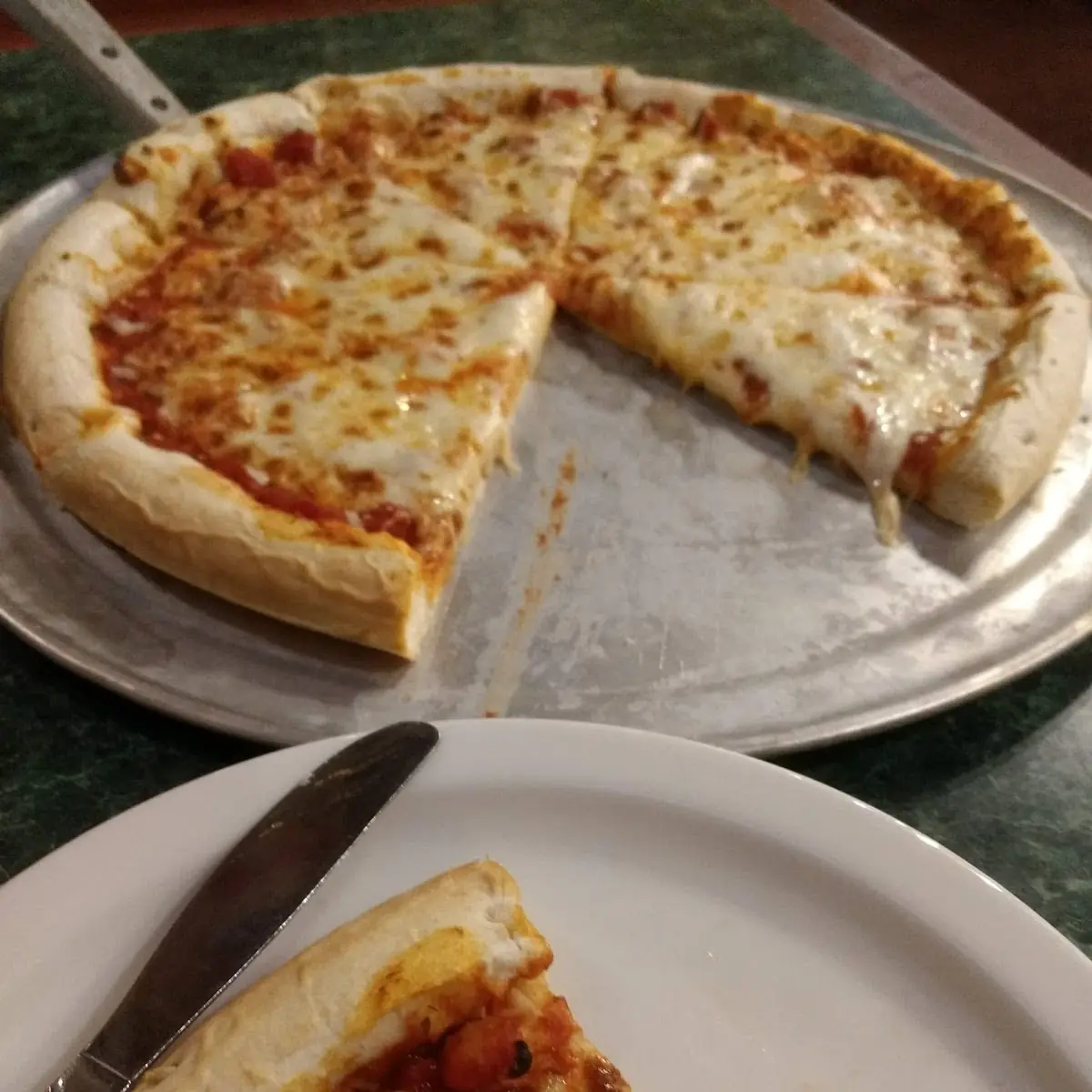 Pizza Half Price Special on Thursday Evenings