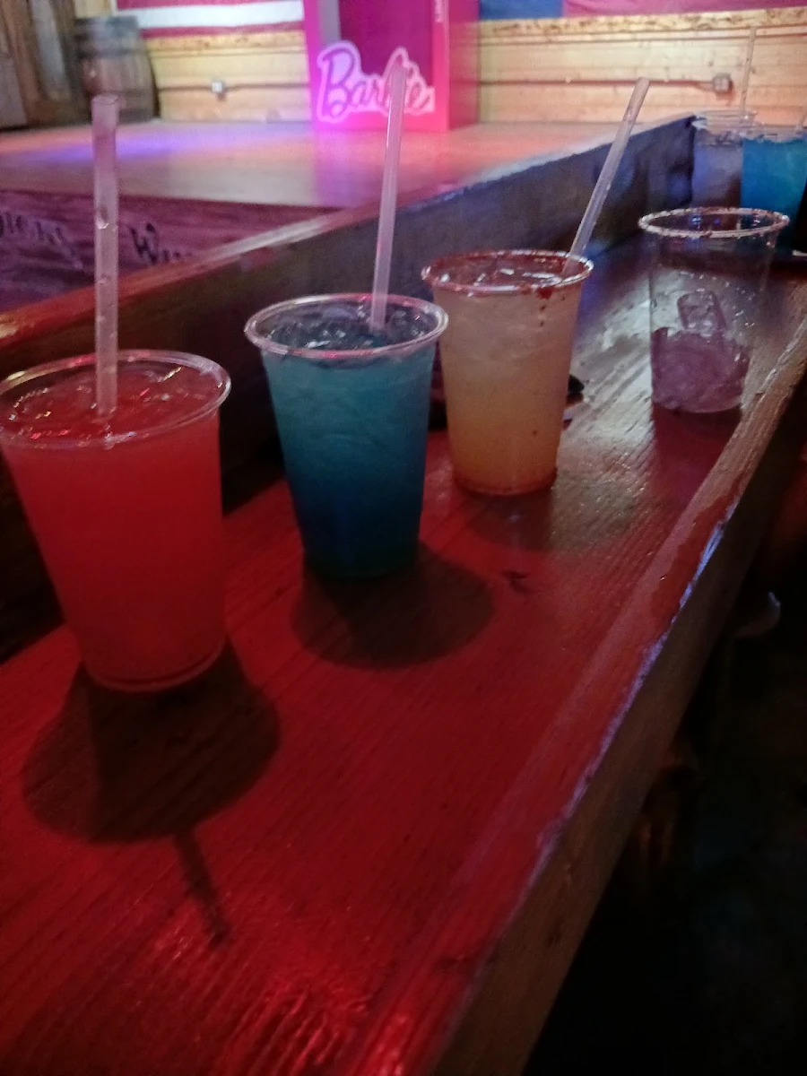 Tequila Sunrise Margarita Blue Hawaiian