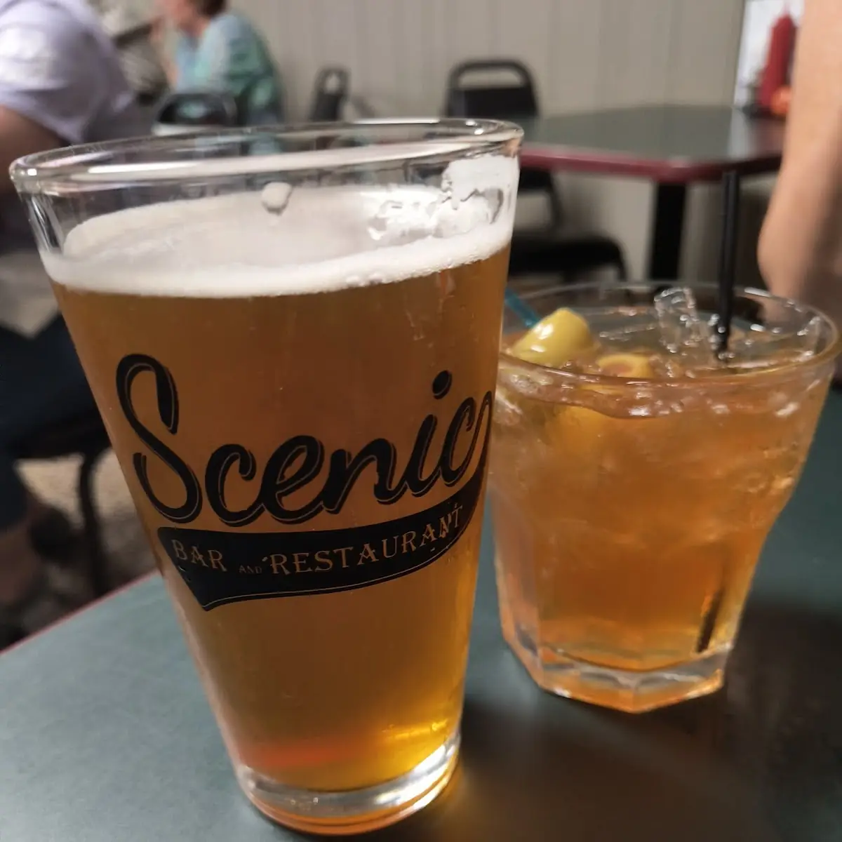 Old Fashioned and Tap Beer