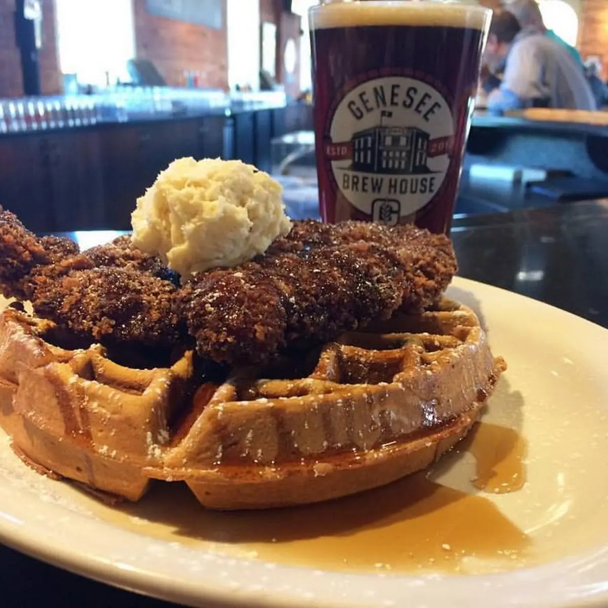 Chicken and Waffles