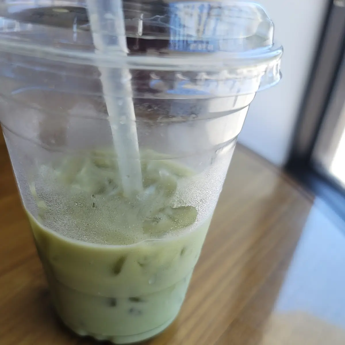 Oat Milk Iced Matcha