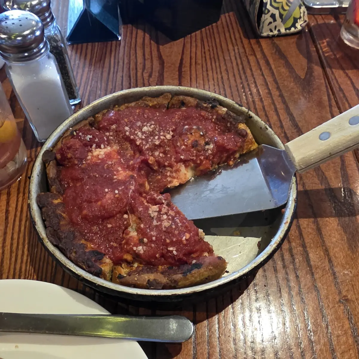 Deep Dish All Meat Personal Pizza