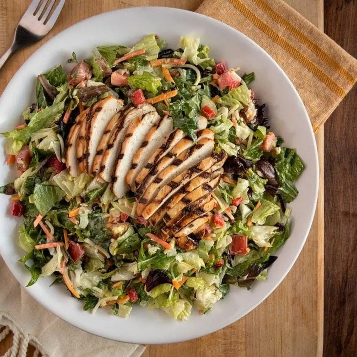 Gluten-Free Chicken Caesar Salad