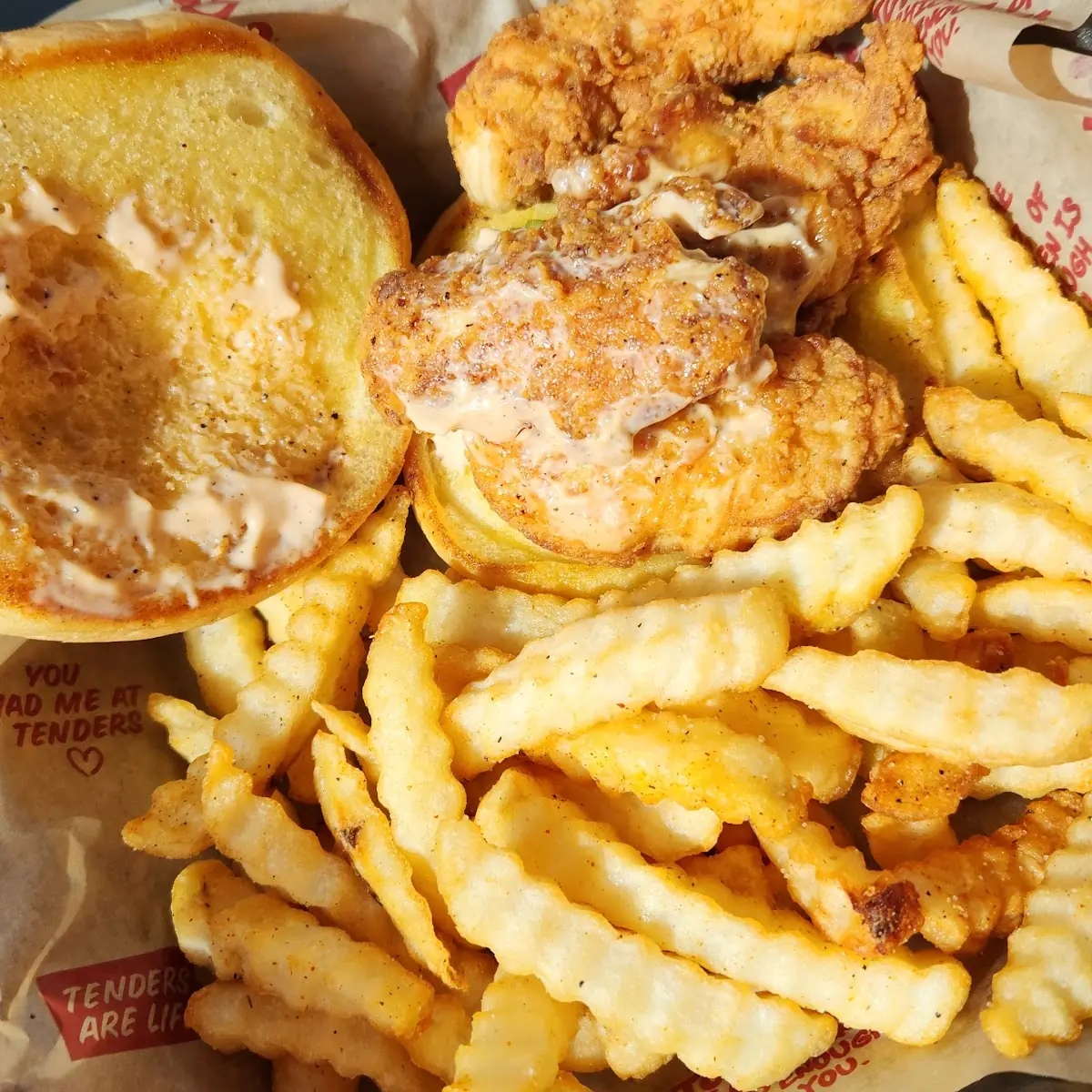 Fried Chicken Tenders Combo