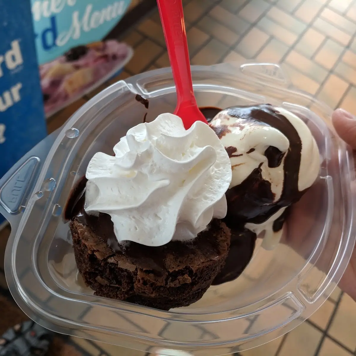 Triple Chocolate Brownie