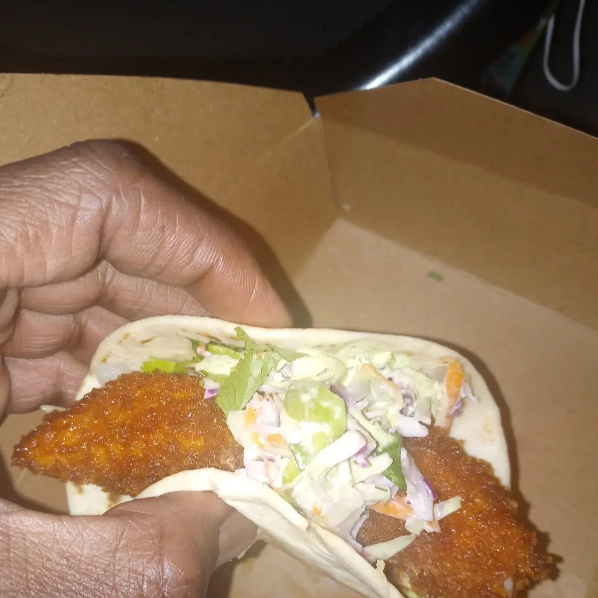 Single Chicken Taco