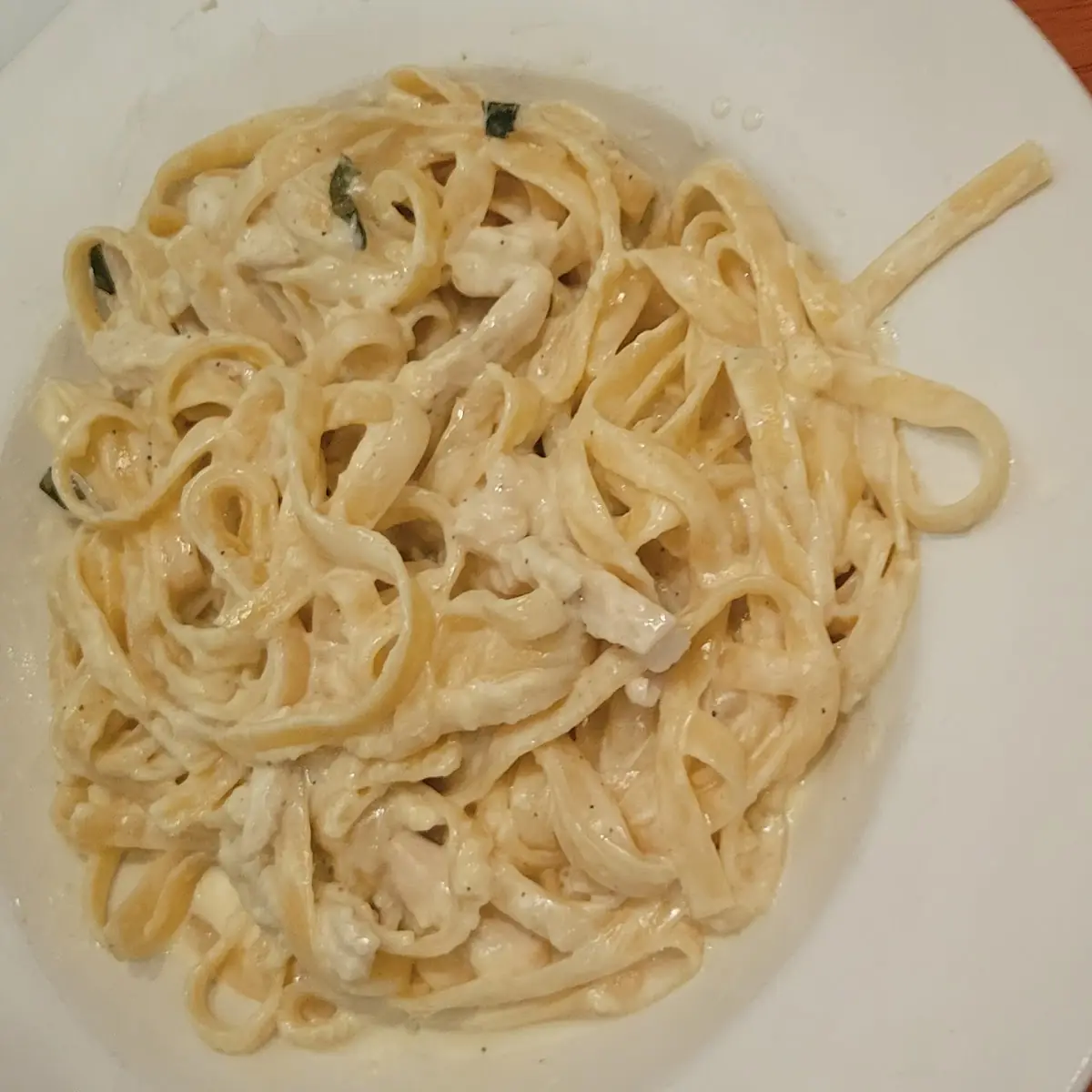 Fettuccine Alfredo