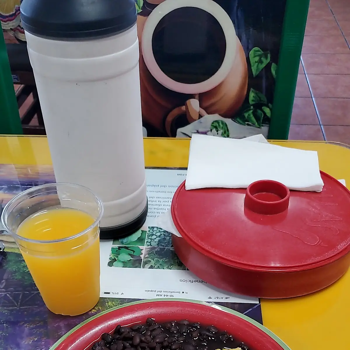 Frijoles Negros Con Calabacitas