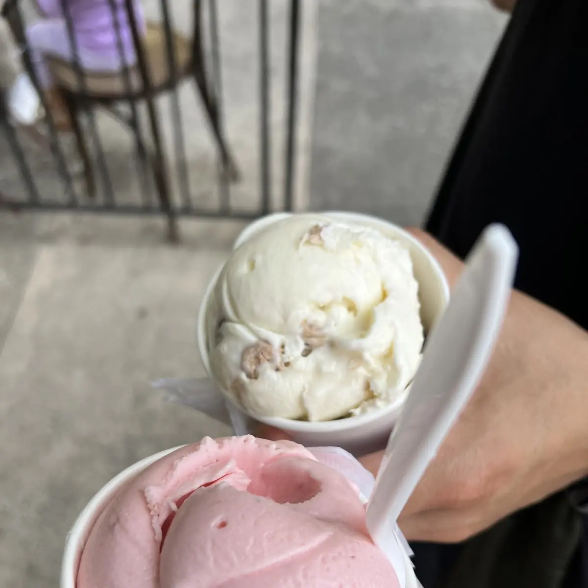 Cookie Dough and Strawberry
