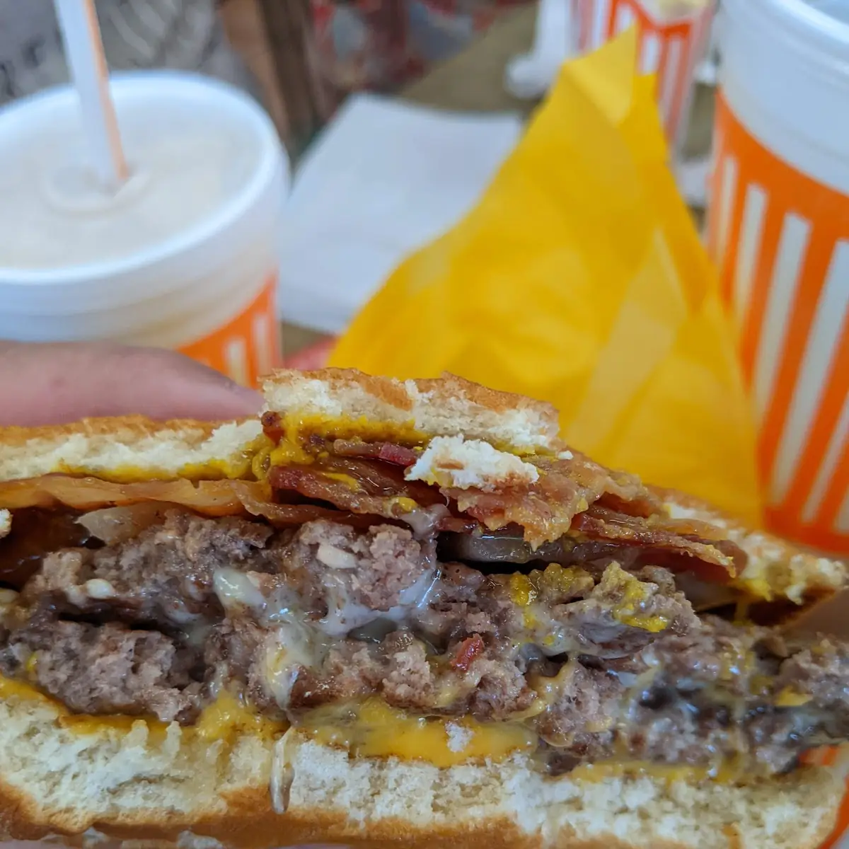 Sweet and Spicy Bacon Cheeseburger