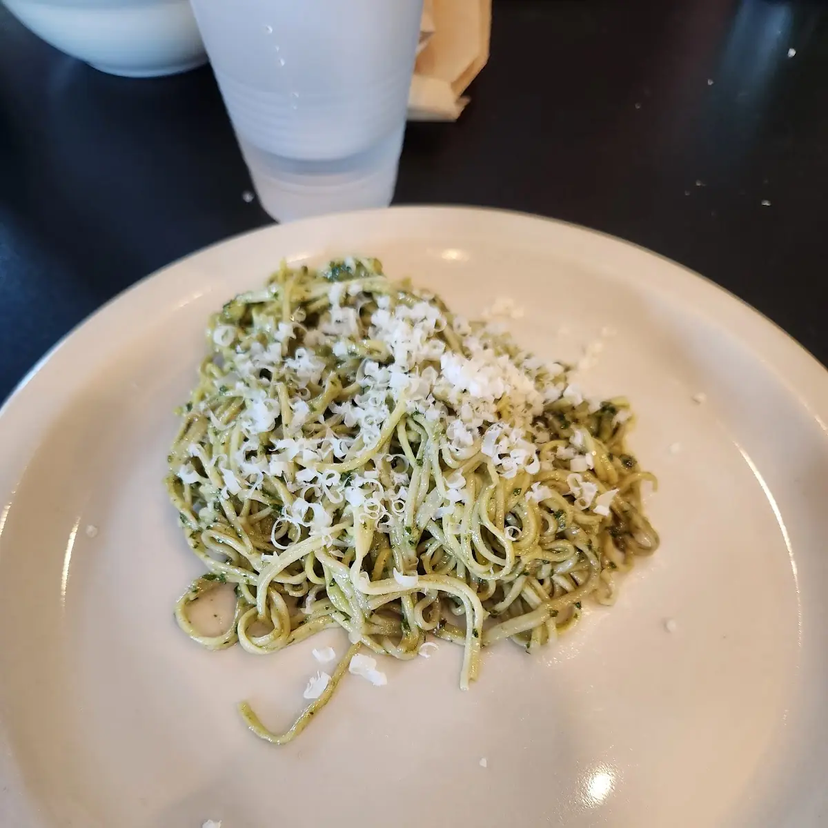 Pesto Angle Hair Pasta