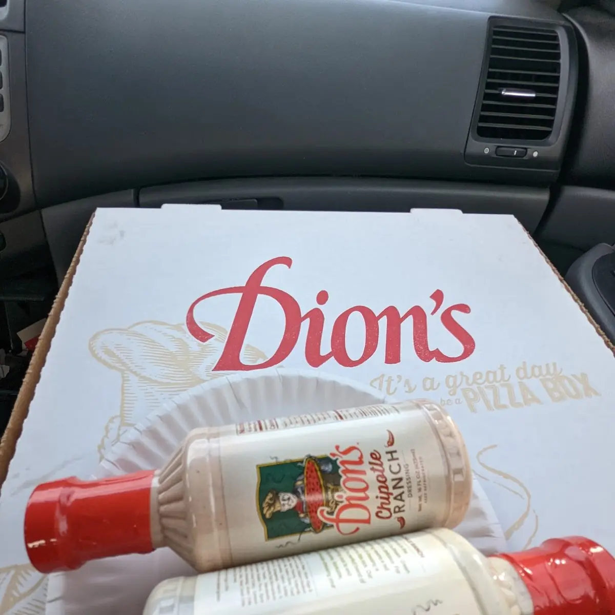 Dion's Green Chili Ranch Dressing and Chipotle Ranch Dressing