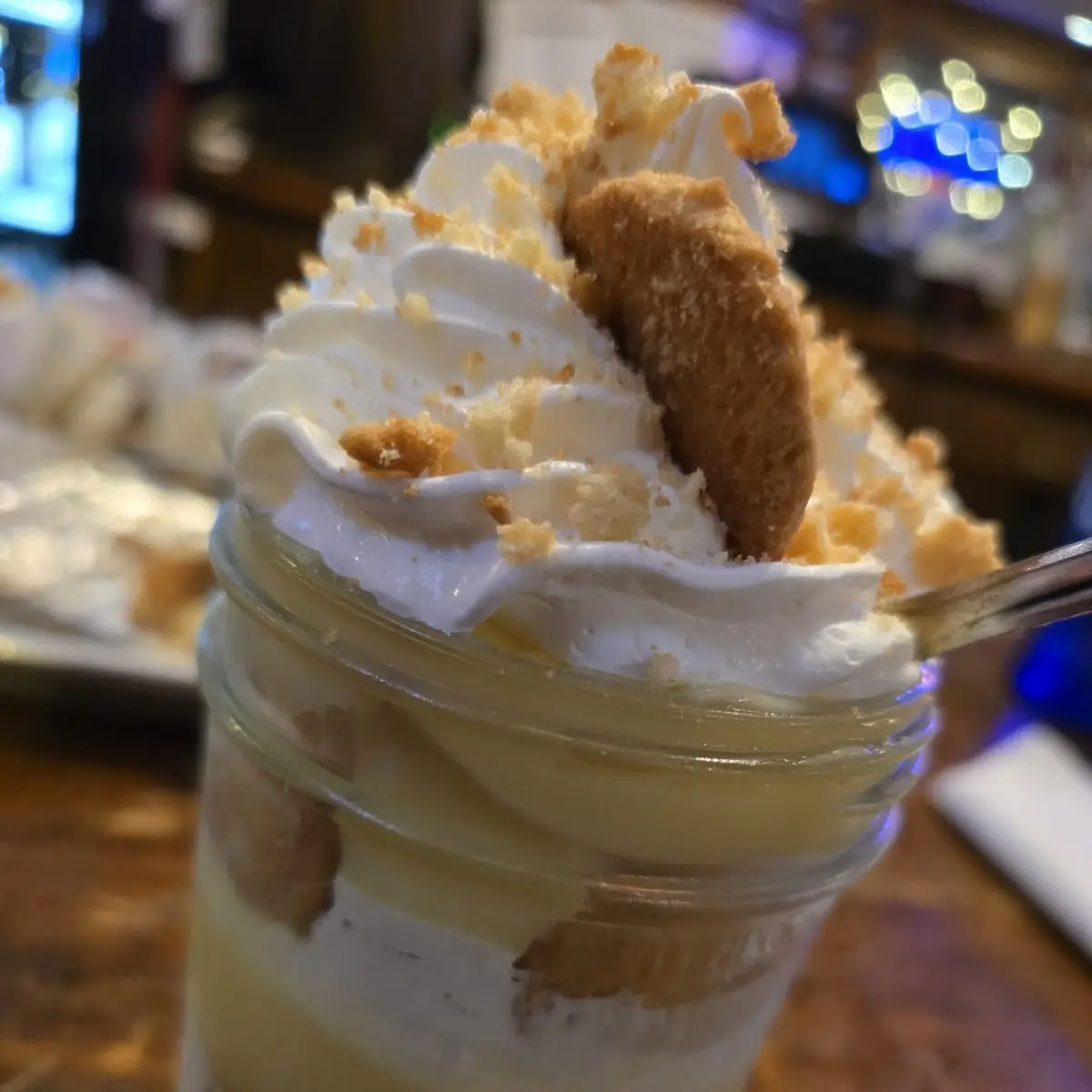 Banana Pudding in Mason Jar