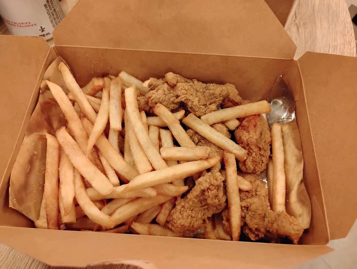 Boneless Korean Chicken Fries, Golden One Fried Chicken