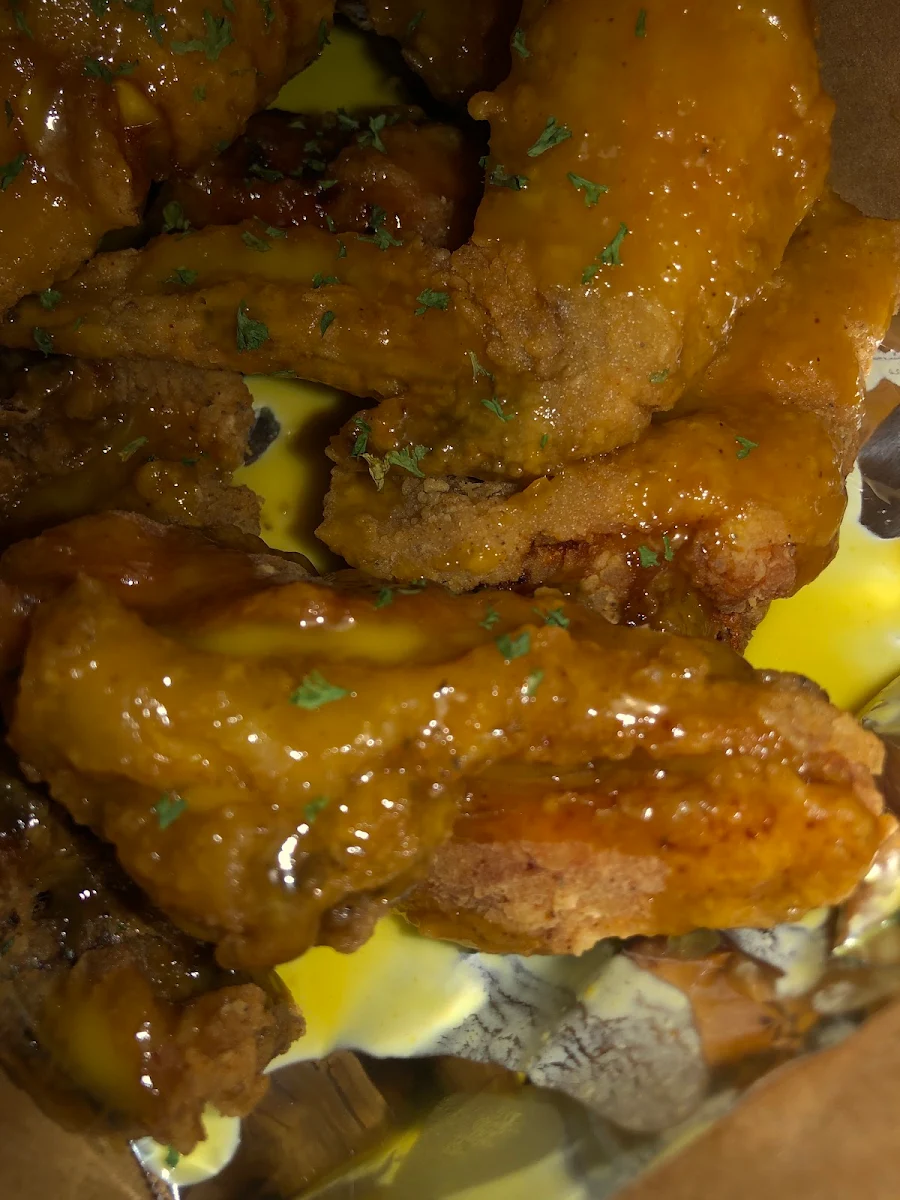 Mustard Chicken Fried Chicken, Golden One Fried Chicken