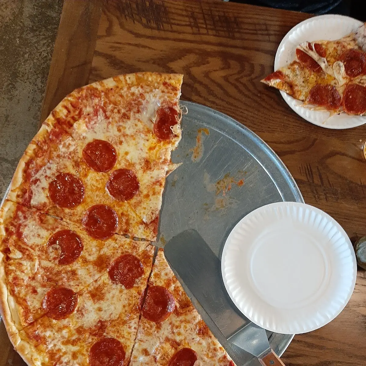 Large 22 Inch Pepperoni Pizza
