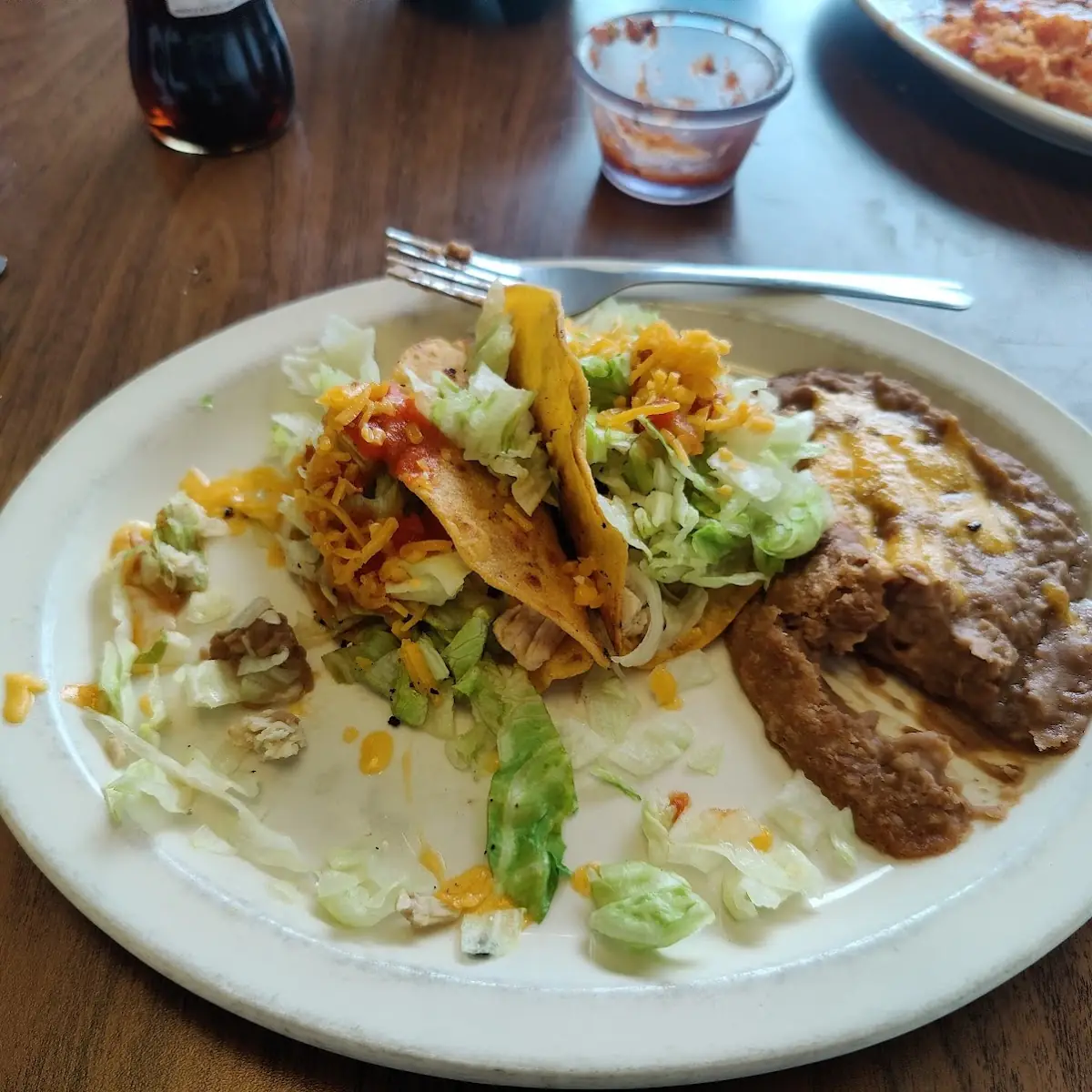 Tacos Beans & Rice