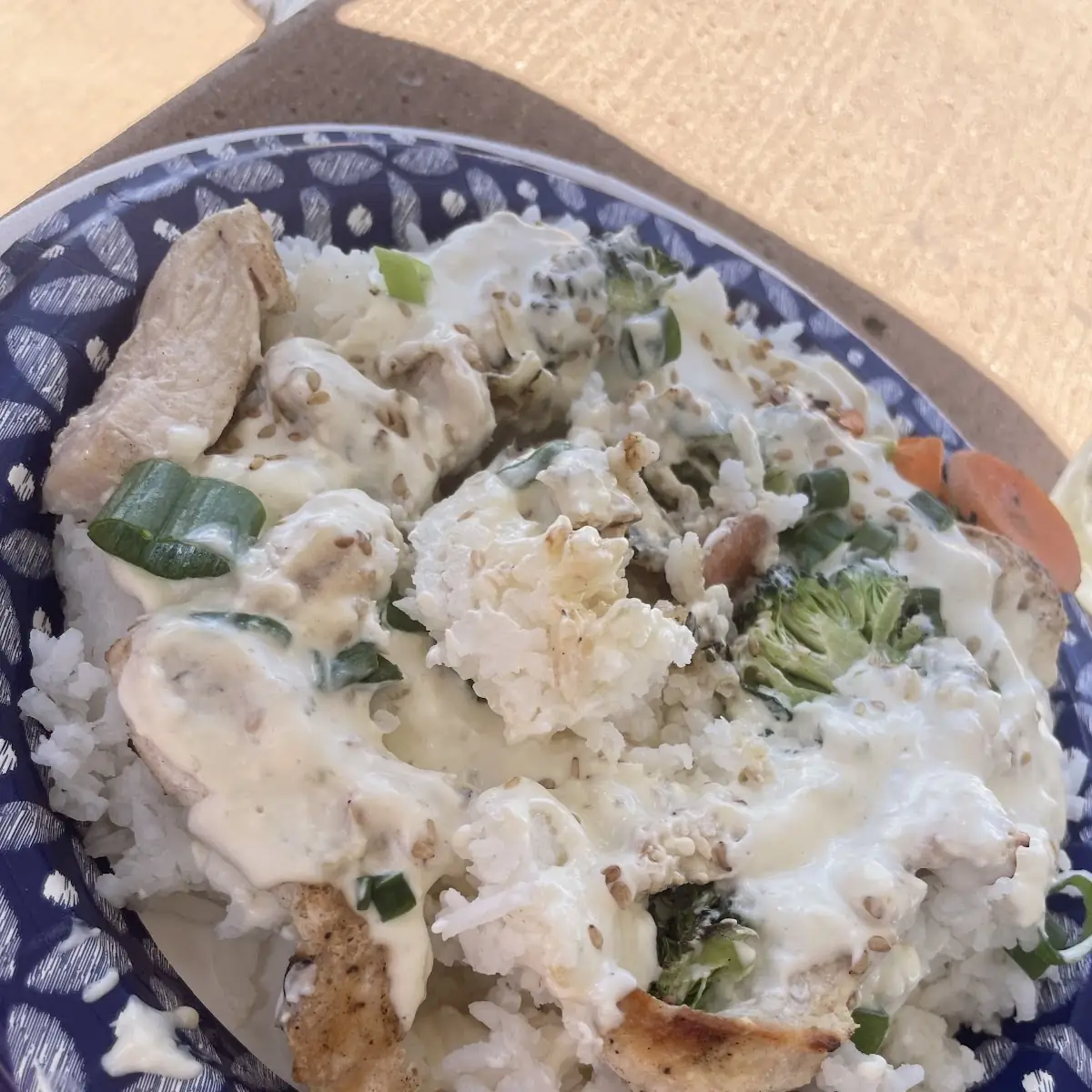 Creamy Jalapeño Chicken Bowl