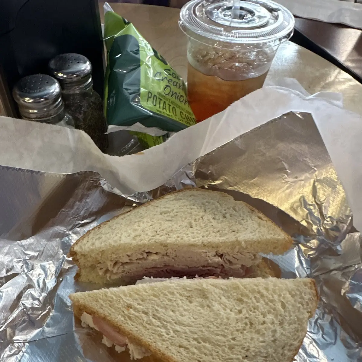 Ham and Turkey Sandwich