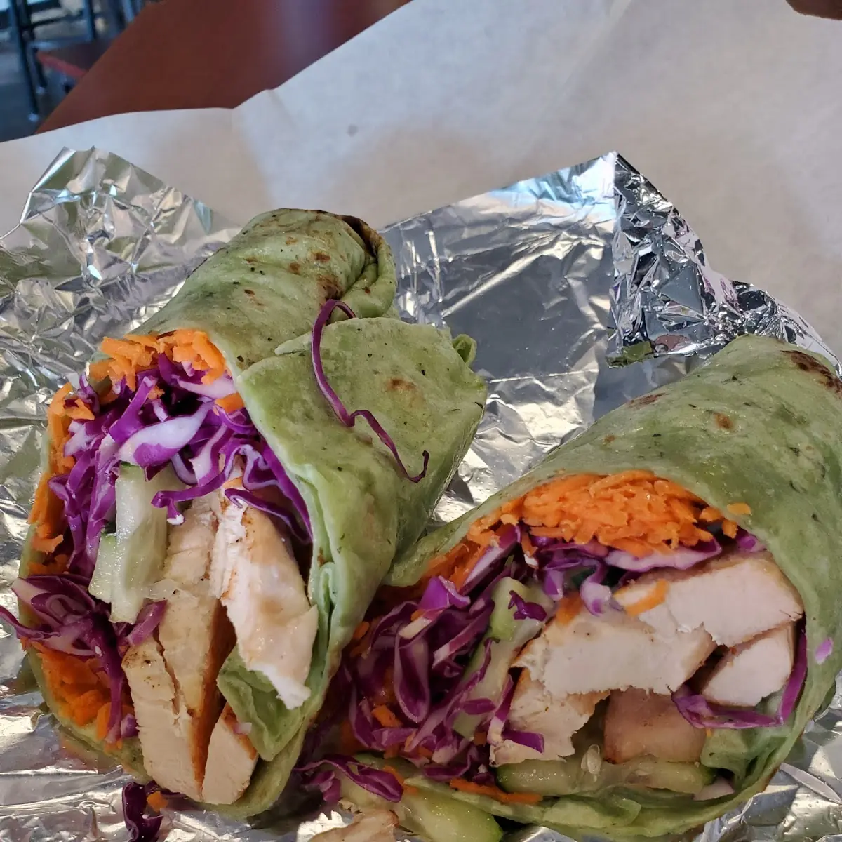 Thai Chicken Wrap